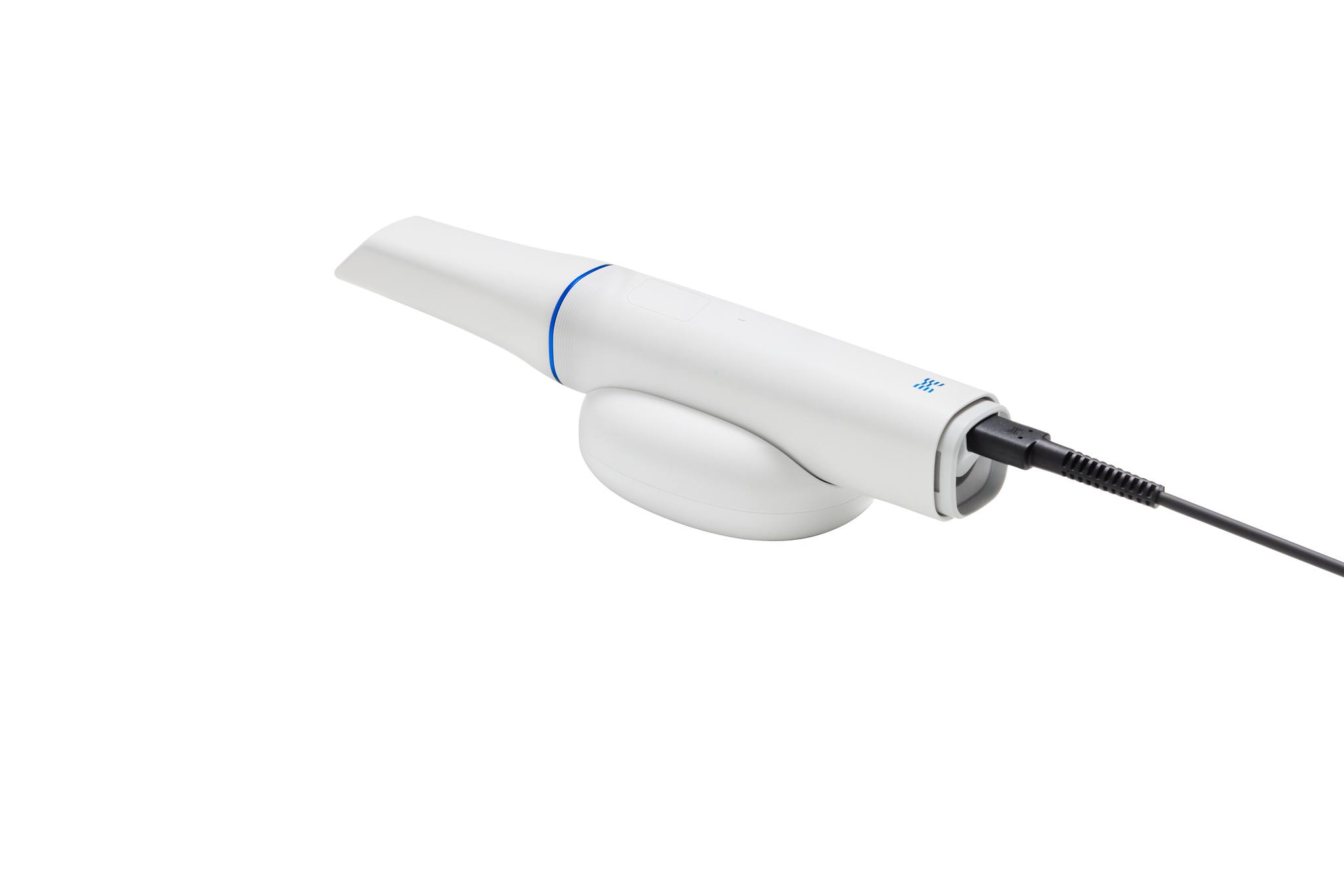 Medit i900 Touch — scanner resting on cradle